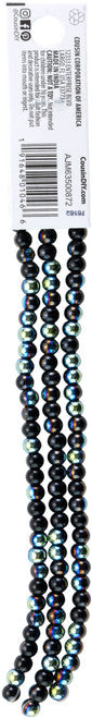 Black Gold Beads 30 JB-44290_3