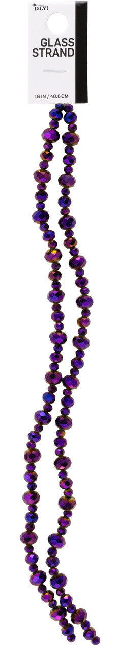 Dark Purple Beads 30 JB-44291