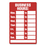 Business Hours Sign 40 JB-44299_33d3d6cd-8213-445e-ab4c-702095edbe4e
