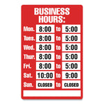 Business Hours Sign 40 JB-44299_fbff6af2-5f25-456b-b4f4-d47e4fb47b4a