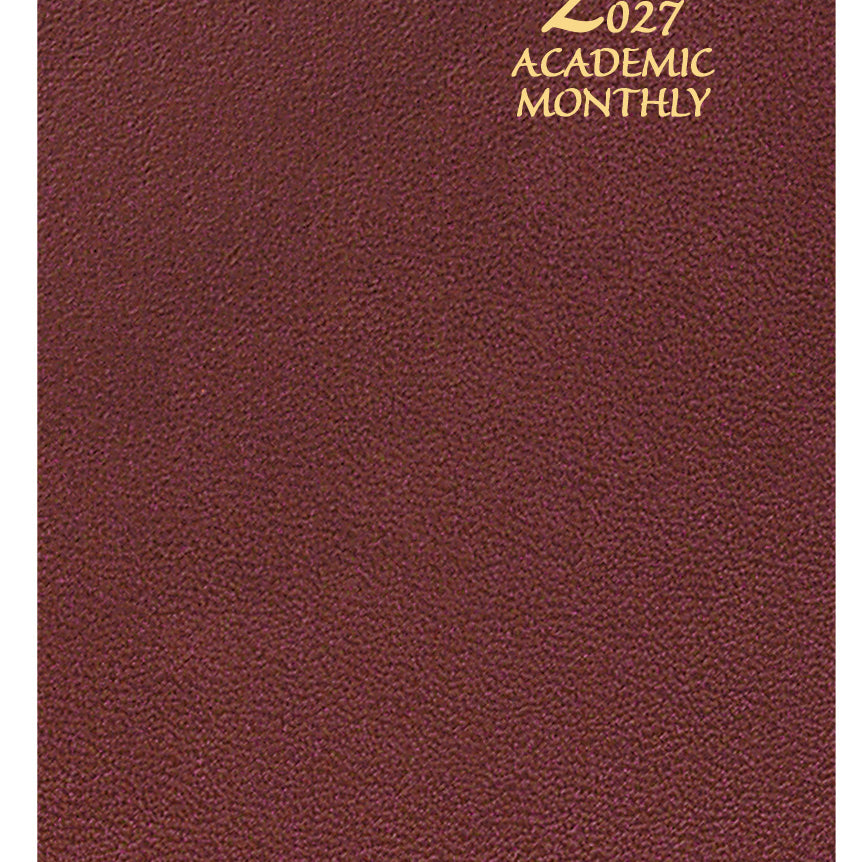 Payne SMB-61 Skivertex Academic Monthly Planner - 2026-2027 40 JB-44314_b9c13052-395e-429a-9a84-73dcfc411d0f