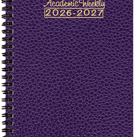 Payne SWB-2C Cobblestone Academic Weekly Planner - 2026-2027 40 JB-44326