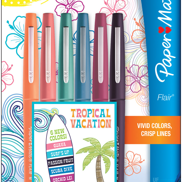 Papermate Flair Tropical Set 40 JB-44441