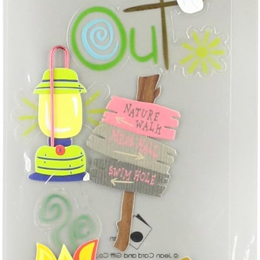 Camp Out Stickers 30 JB-44505
