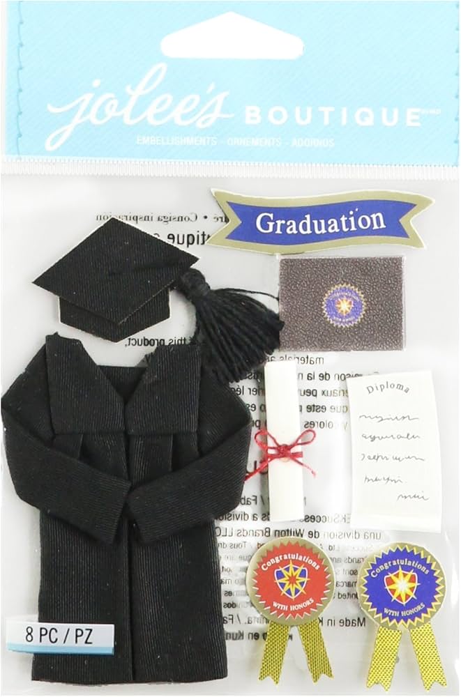 Graduation Stickers 30 JB-44506
