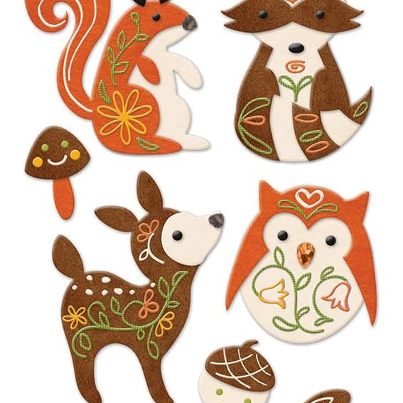 Woodland Animals Sticker Pack 30 JB-44510