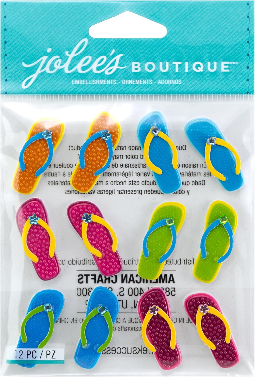 Flip Flops Sticker Pack 30 JB-44511