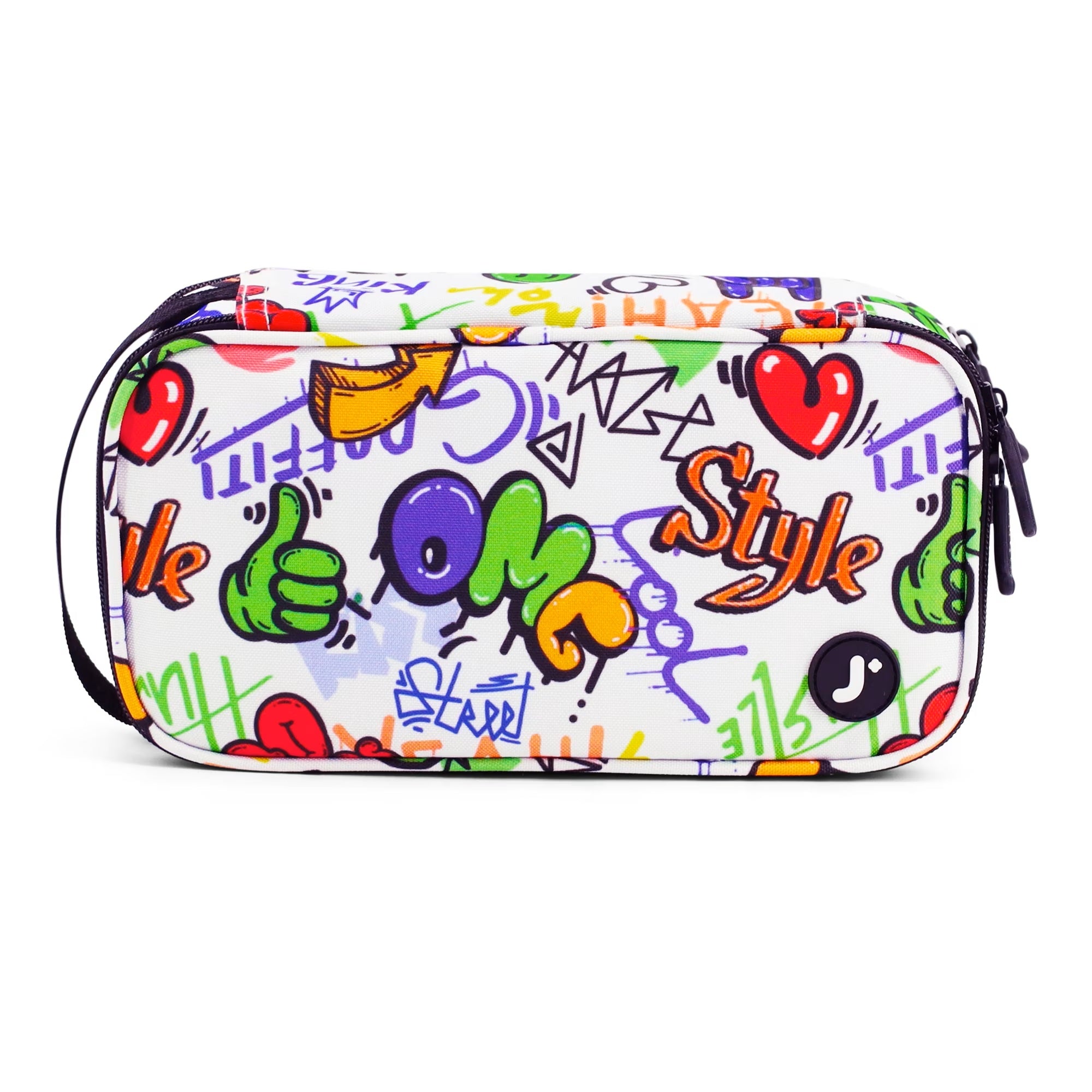 J World Doodle Large Capacity Pencil Case - Street Art 40 JB-44568