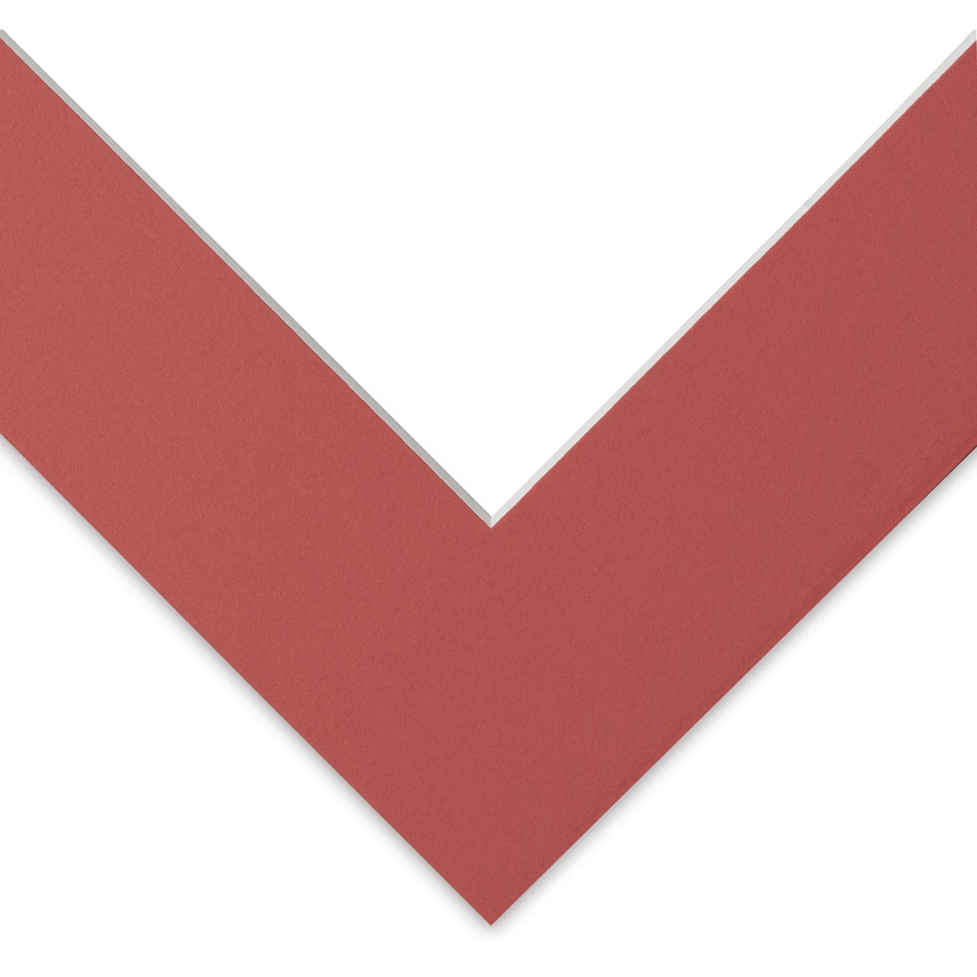 Blick Pre-Cut Mat - Williamsburg Red, 8" x 10" 30 JB-44604