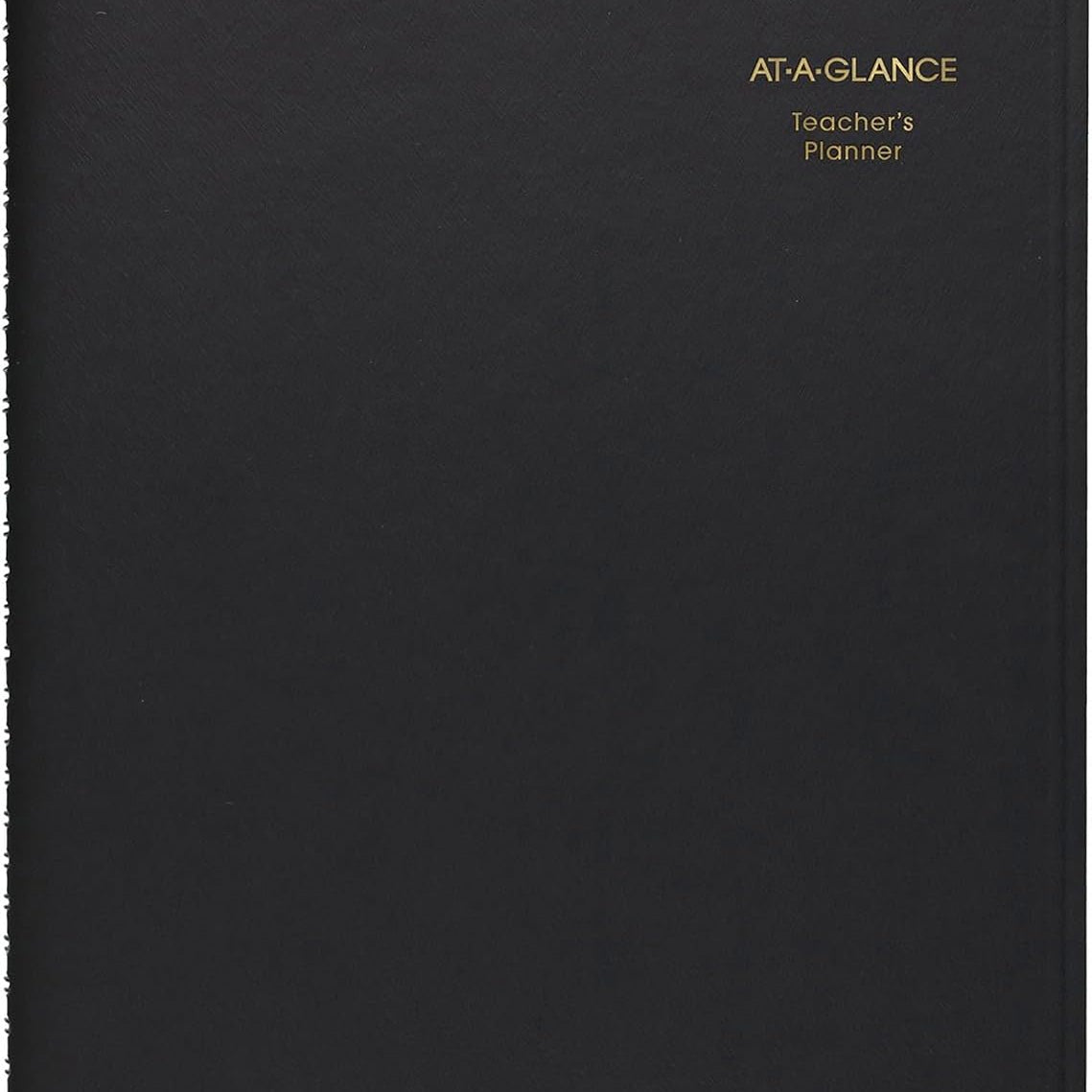 AT-A-GLANCE Undated Teacher's Planner - Black 80 JB-44624