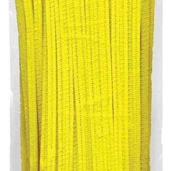 Creativity Street Craft Stems - Yellow, 100 Pack 30 JB-44681