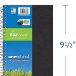 Roaring Spring Environotes BioBased 1-Subject Notebook, 6" x 9.5" 40 JB-44690_c4d5d1f8-c3e1-4219-9da6-b88c7b28ea60