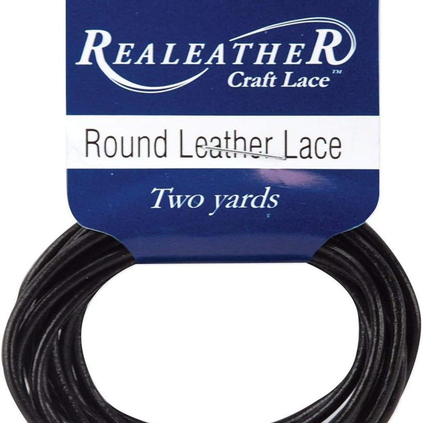 2 mm Leather Cord - Black 30 JB-44710