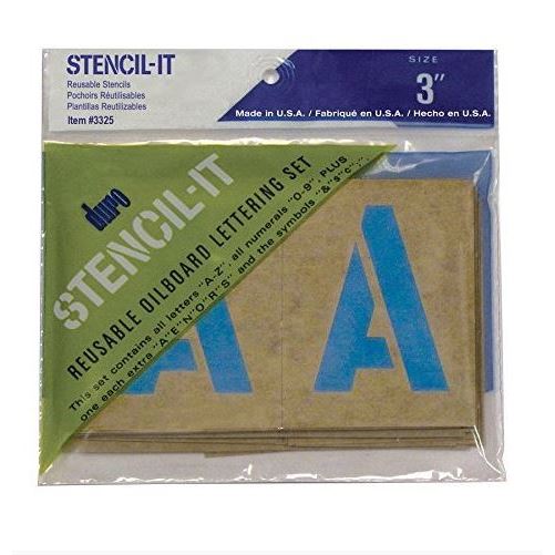 3" Letter Stencil 30 JB-44720