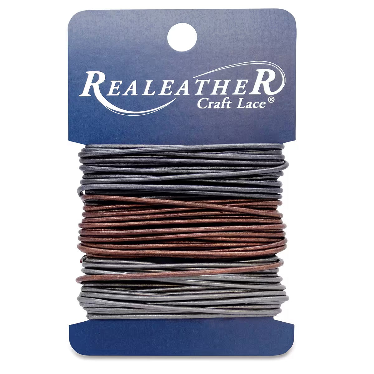 Realeather Leather Lace - Onyx/Bronze/Pewter 30 JB-44775