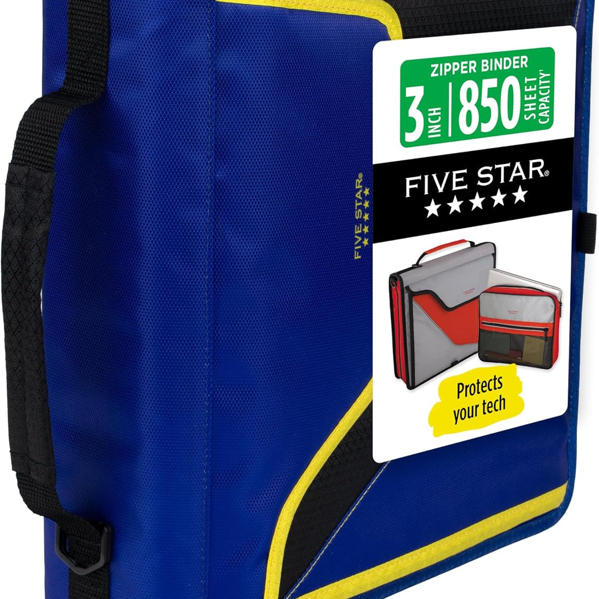 Five Star 3" Zipper Binder 40 JB-44795