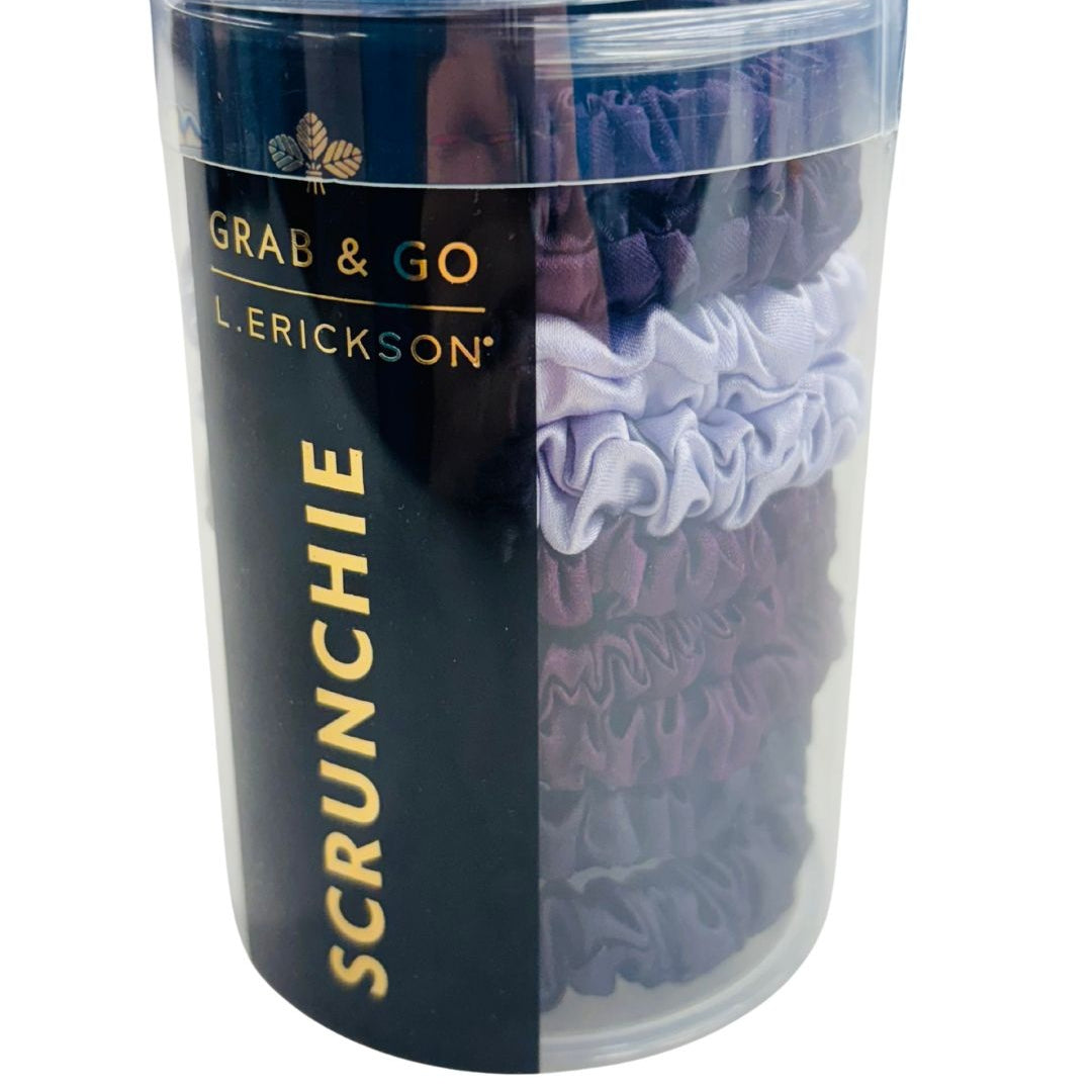 L. Erickson Hyacinth Scrunchie Tube - Locally Made!