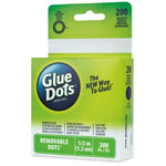 Glue Dots Removable Glue Dots - 1/2", Pkg of 200 30 JB-44948