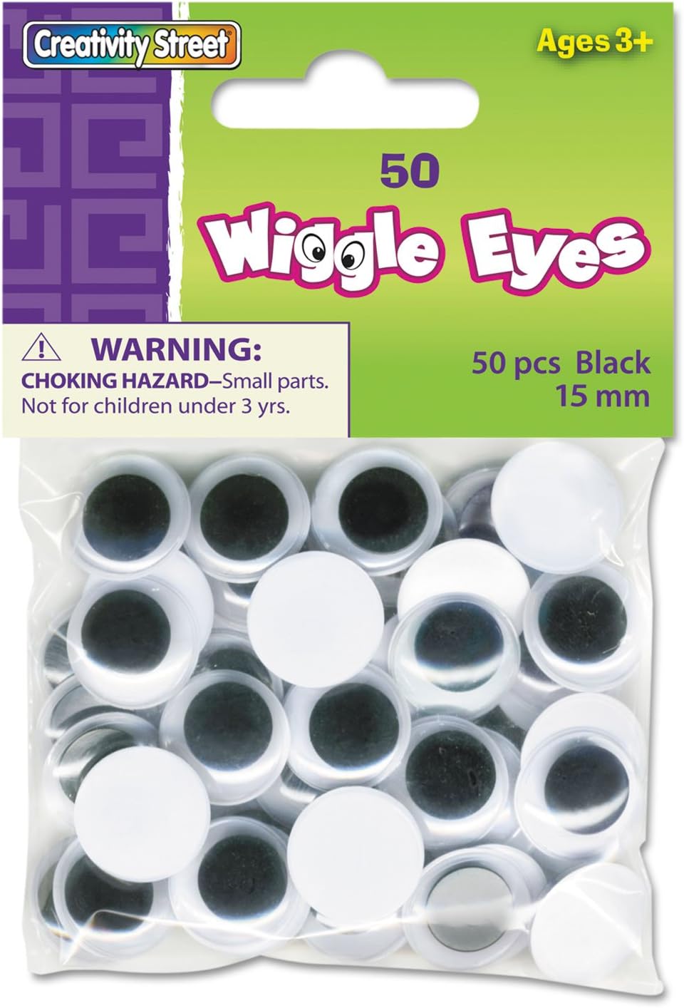 15MM Wiggle Eyes 30 JB-44949
