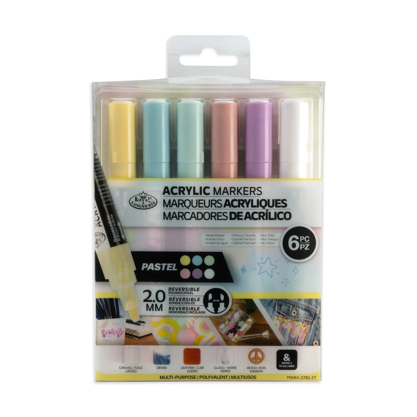 Pastel Acrylic Marker Set - 2.0 mm 30 JB-44999
