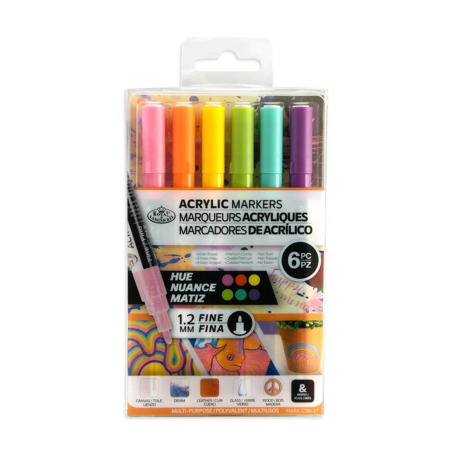 Hue Acrylic Marker - 1.2 mm 30 JB-45003