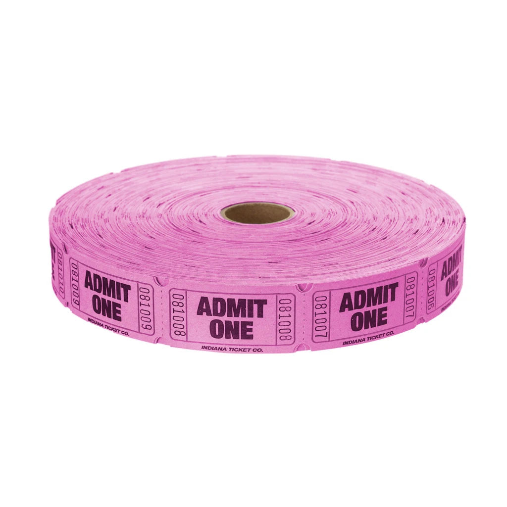 Ticket Single Purple Tickets JS-10806