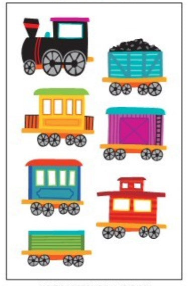CHUBBY TRAIN STICKER JS-12830