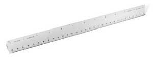 Alumicolor 12-In Engineer Hollow Scale Silver JS-14396