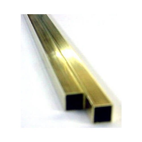 #8155 BRASS SQUARE 1/4" Jerrol's Supplies