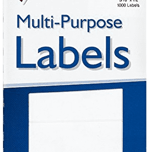 Label M 5/16 X1/2 Rectangular Maco JS-15214