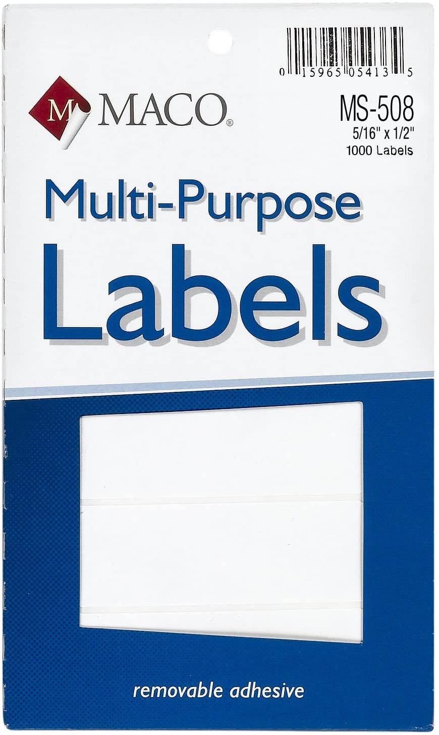 Label M 5/16 X1/2 Rectangular Maco JS-15214_a847b6d7-2a1e-4558-aec2-3c770b3896f3