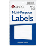 Label M 3/8X1 1/4 Rectangular Maco JS-15215