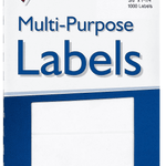 Label M 3/8X1 1/4 Rectangular Maco JS-15215