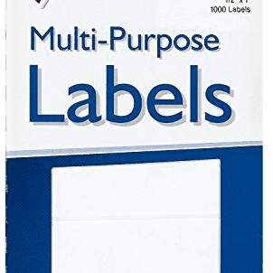 Label M 1/2X1 Rectangular Maco JS-15217