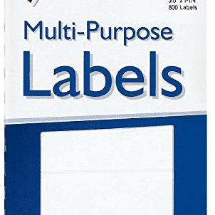 Label M 5/8X1 1/4 Rectangular Maco JS-15219