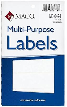 Label M 4 X 1 1/2 Rectangular Maco JS-15222_bcbb6e92-b9c1-4663-b9cc-567f58fb9e1b
