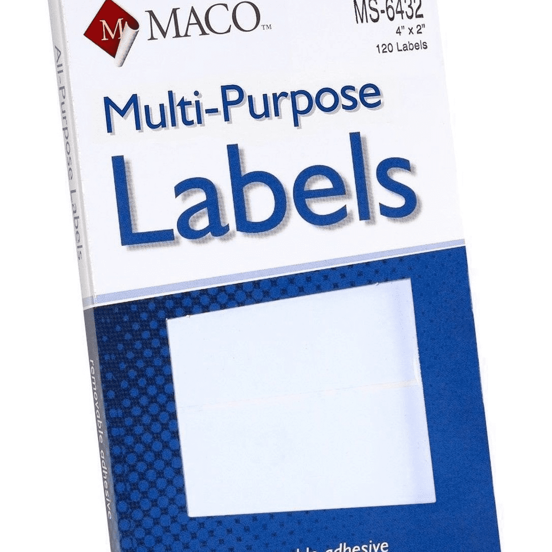 Label M 4X2 Rectangular Maco JS-15223