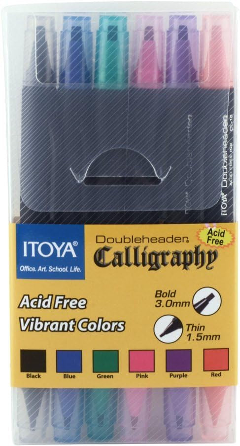 Itoya Calligraphy Colored Pens Arts & Crafts JS-16353_6533a417-32b9-4b81-82ed-4305e863b245