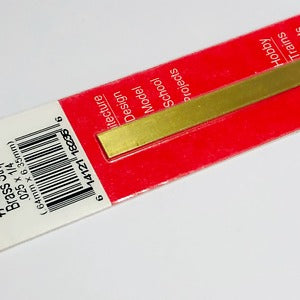 #235 .025X1/4 BRASS STRIPS Jerrol's Supplies