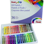 Oil Pastel 36 Color Pentel Oil Pastels Arts & Crafts JS-16738_1