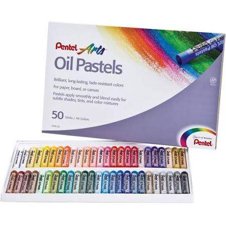 Oil Pastel 50 Color Pentel Oil Pastel Set JS-16739_e1cf531f-e86e-461b-ab0e-c73691250037