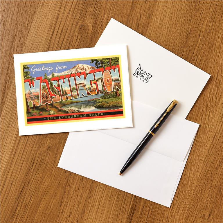 Evergreen State Post Card JS-17186