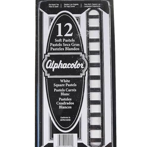 Soft Pastel Alphacolor White Soft Pastels Arts & Crafts JS-17789_1d708b7d-81ac-4136-84f1-12c6bd9bc7b1