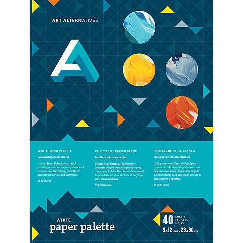 12X16 White Disposable Paper Palette Arts & Crafts JS-17799_c3e98df2-bb02-42de-91f4-4869c3efb00e