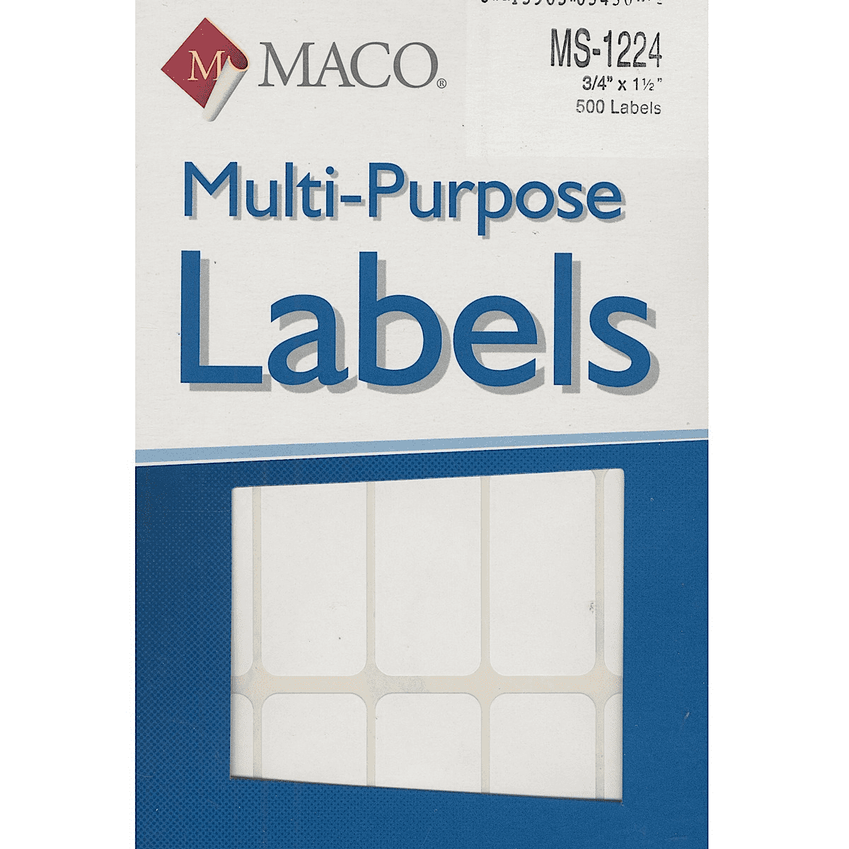 Label M Multi-Purpose Labels Ms-1224 Maco JS-17971