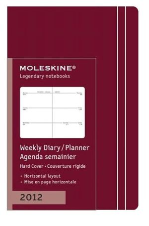 Molskin 2012 Weekly Dark Red X MB-15722_8a3dbabf-333b-4bd7-9999-8c98cc9d0bda