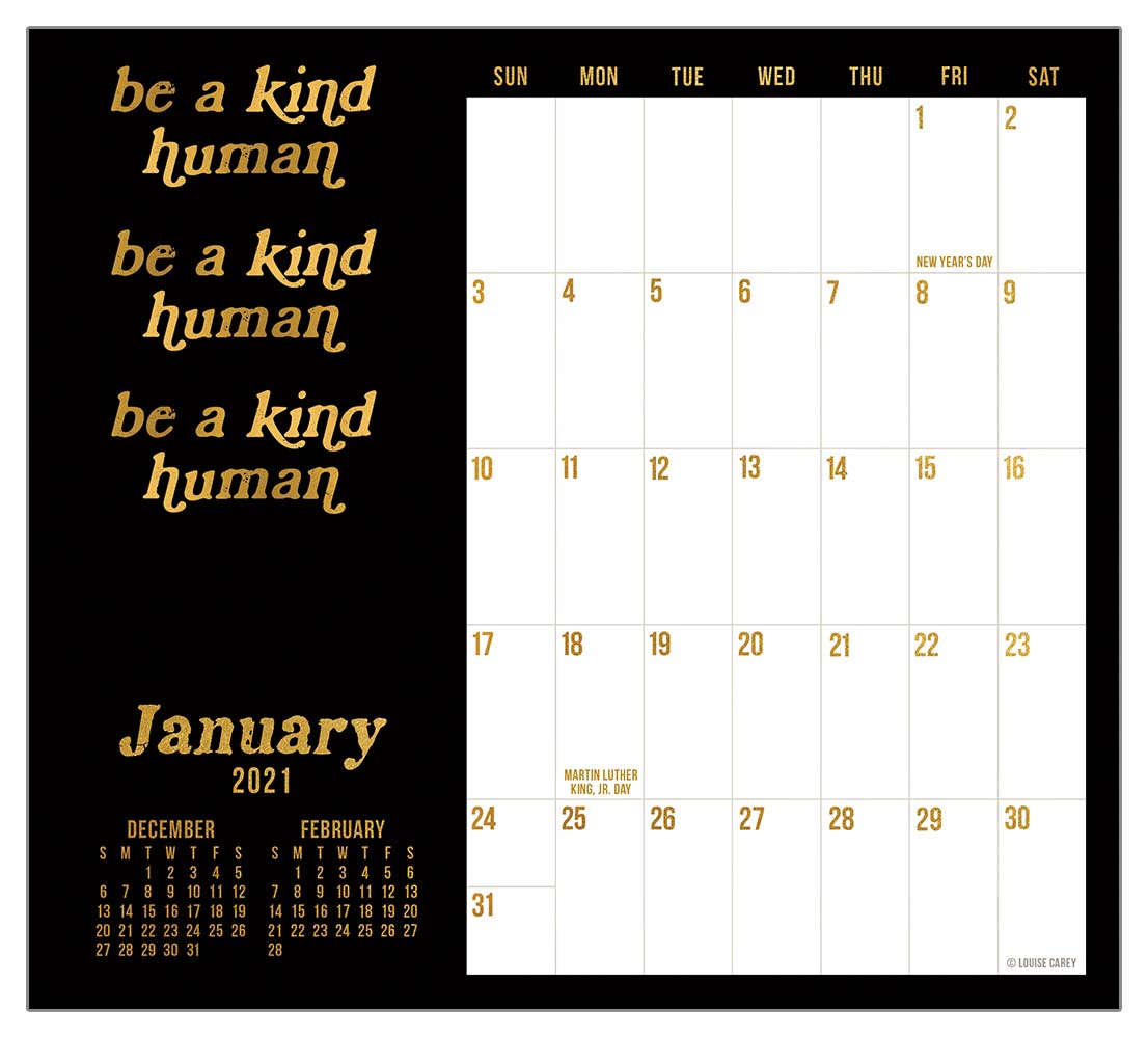 LIVE, LAUGH, LOVE 2021 MAGNETIC CALENDAR PAD MCP58464_97ef8c85-adff-4d06-af20-4e6367c6d0d7