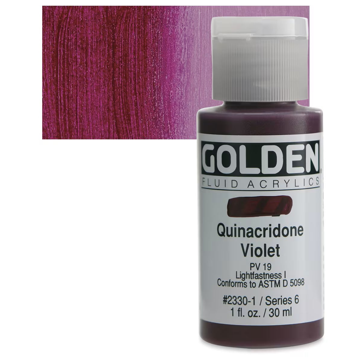 Fluid Acrylic Paint Vir Green 1Oz MG-1028
