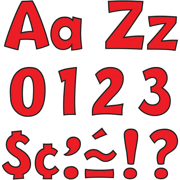Letters Red Upper/Lowercase Letters MW-10083_1d256f67-14e1-40fa-8f3f-82227a55f4fc