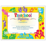 Certificate Of Preschool Diploma Certificate MW-10099